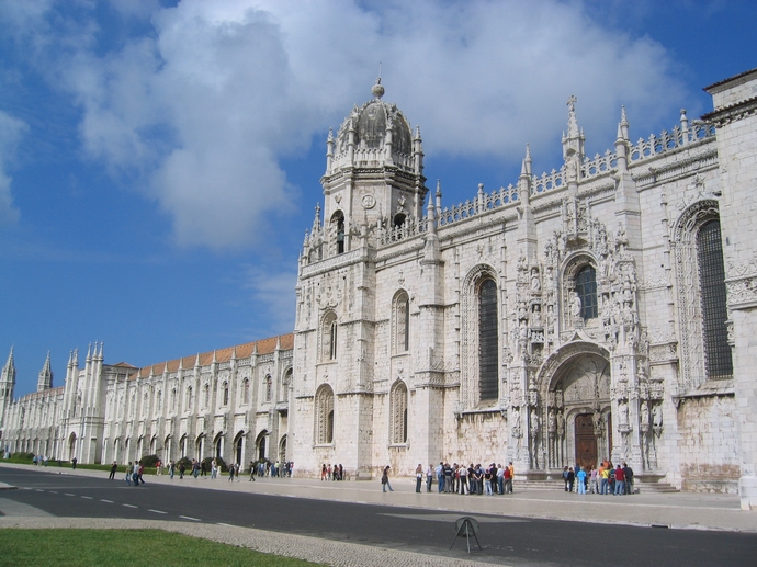 Lissabon Oktober 2007 Lissabon Kloster Mosteiro dos Jerónimos